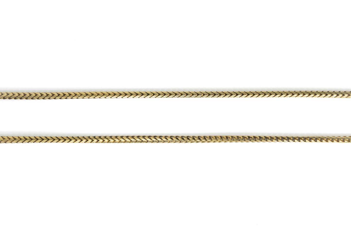 10k Yellow Gold 2.2mm Franco Chain 24"