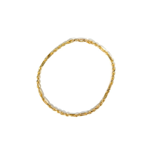 10k Yellow Gold 2.5mm Milano Bracelet 8"