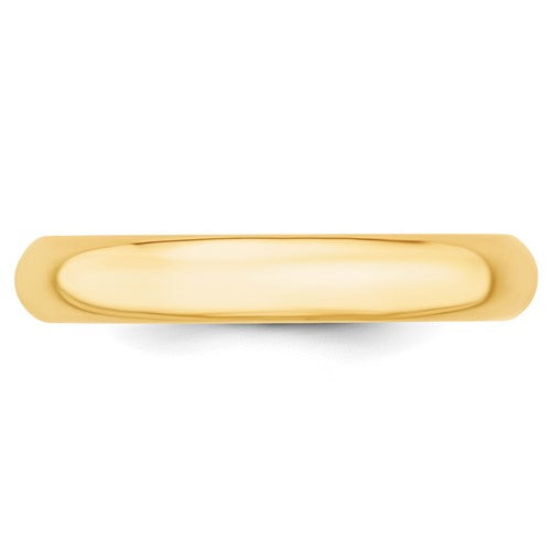 14k Yellow Gold 4mm Plain Band (Sz 6)