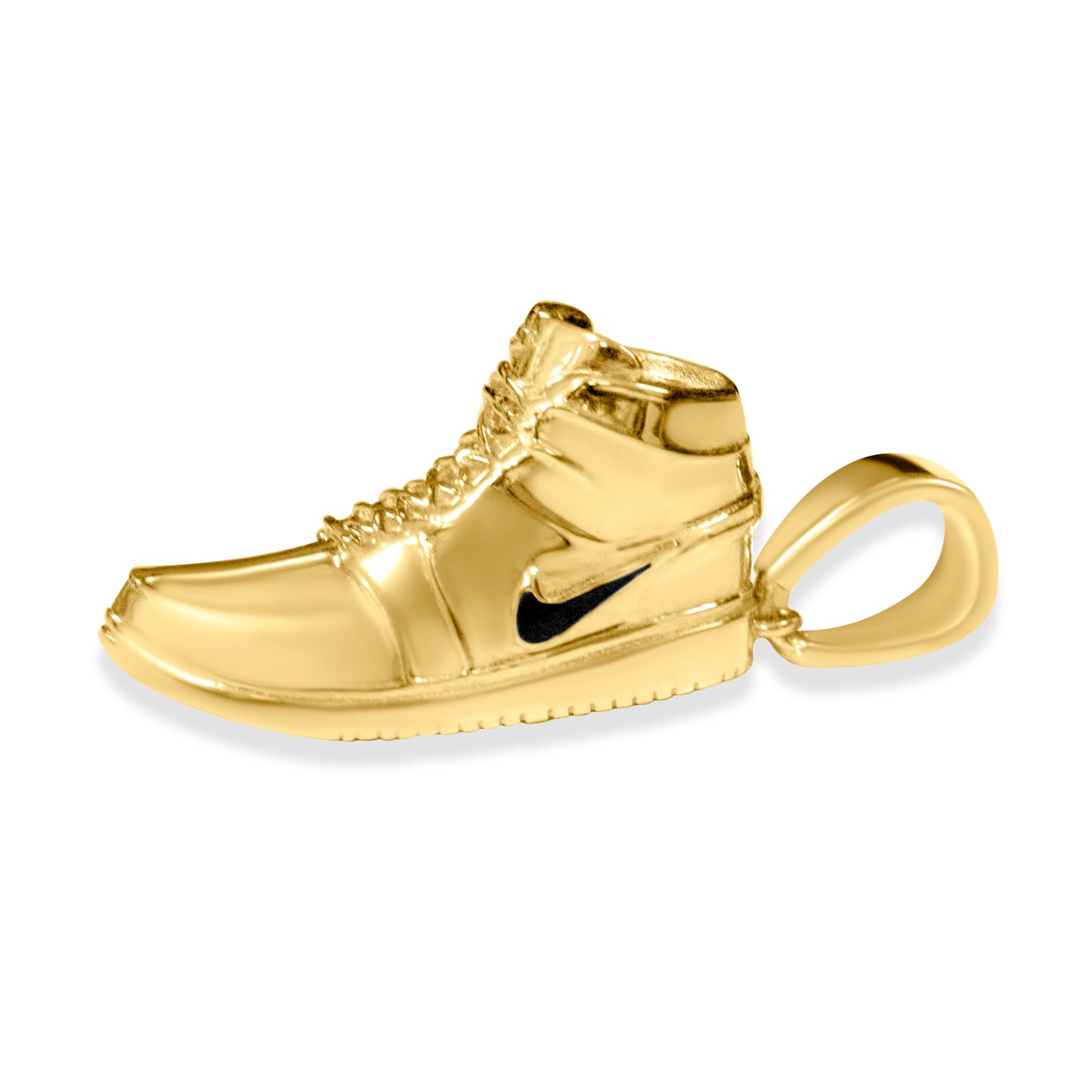 10k Yellow Gold "Jordan 1" Sneaker Pendant